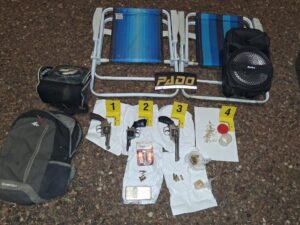 Operativo policial iniciado por robo /Culminó con ubicación de boca de venta de drogas en finca precaria