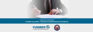 FUNIBER Ecuador y el Colegio de Abogados de Pichincha firman un convenio de colaboración