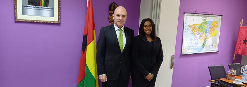 FUNIBER establece relaciones institucionales con la Secretaría de Cooperación de la República de Guinea Bissau FUNIBER establece relaciones institucionales con la Secretaría de Cooperación de la República de Guinea Bissau