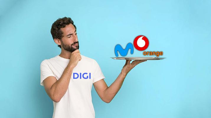 Estas son las 3 ofertas rompedoras de Movistar, Orange y Vodafone que tienes por ser de Digi