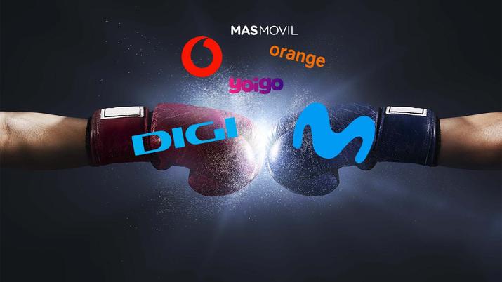 La guerra entre Movistar, Digi y el resto de operadoras por dominar en fibra y 5G ya ha comenzado