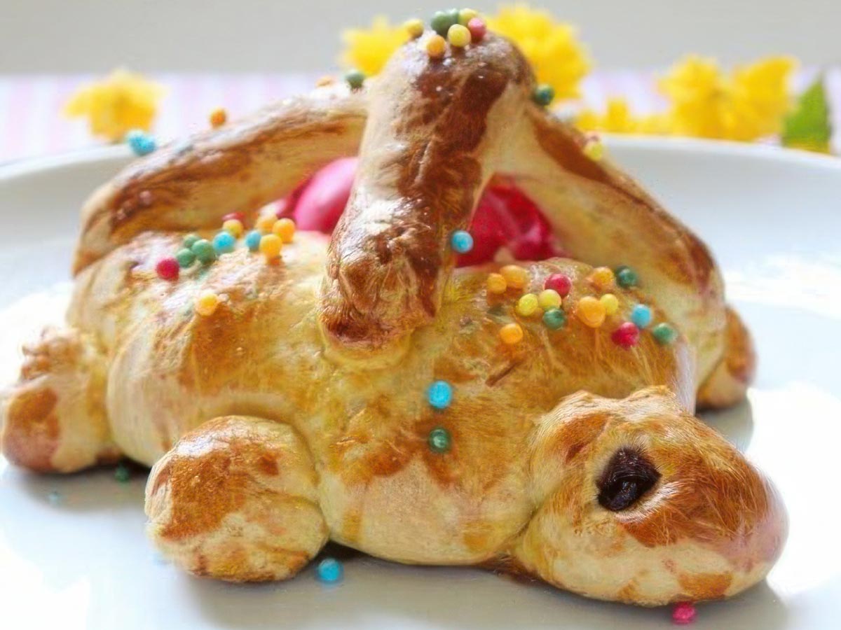 Mona de Pascua en freidora de aire Mona de Pascua en freidora de aire