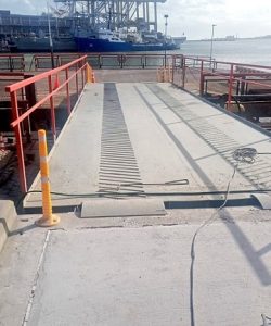 Puerto de Montevideo: Nueva rampa de acceso a buques ya está habilitada