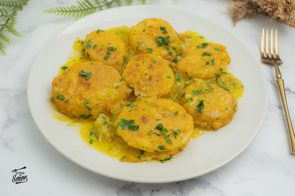 Patatas a la importancia. Receta tradicional de Palencia