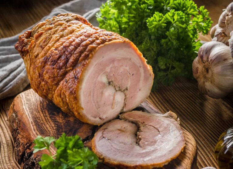 Cómo hacer una Porchetta Italiana crujiente por fuera y tierna por dentro