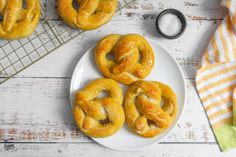 Pretzels. Receta de casera y original alemana