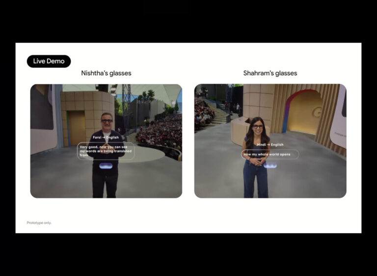 Google enseñó por primera vez sus nuevas gafas con una demo real: un imprevisto en directo y una apuesta que apunta lejos