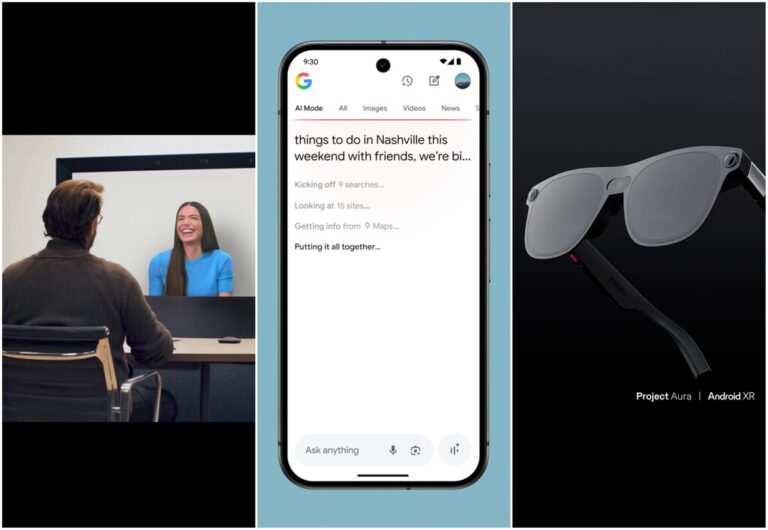 AI Mode, Project Beam, Veo 3, las gafas Project Aura, Jules y todo lo presentado en un Google I/O 2025 cargado de ambición