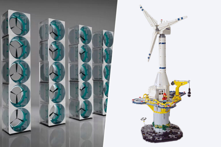 En Perú, una empresa ha tenido una idea para llevar la energía eólica directamente a tu casa: turbinas a modo Lego
