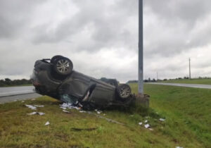 Diputado Nacionalista Mario Colman Volcó su Camioneta