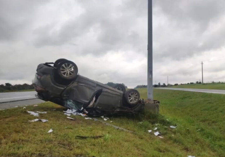 Diputado Nacionalista Mario Colman Volcó su Camioneta