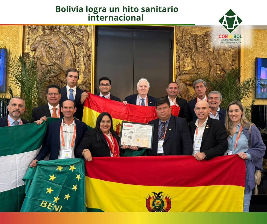 Bolivia alcanza un hito sanitario internacional: Reconocimiento como país libre de fiebre aftosa sin vacunación