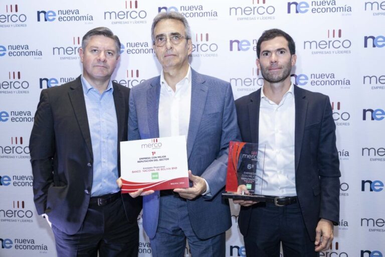 El BNB es la entidad financiera con mejor reputación de Bolivia, según ranking MERCO