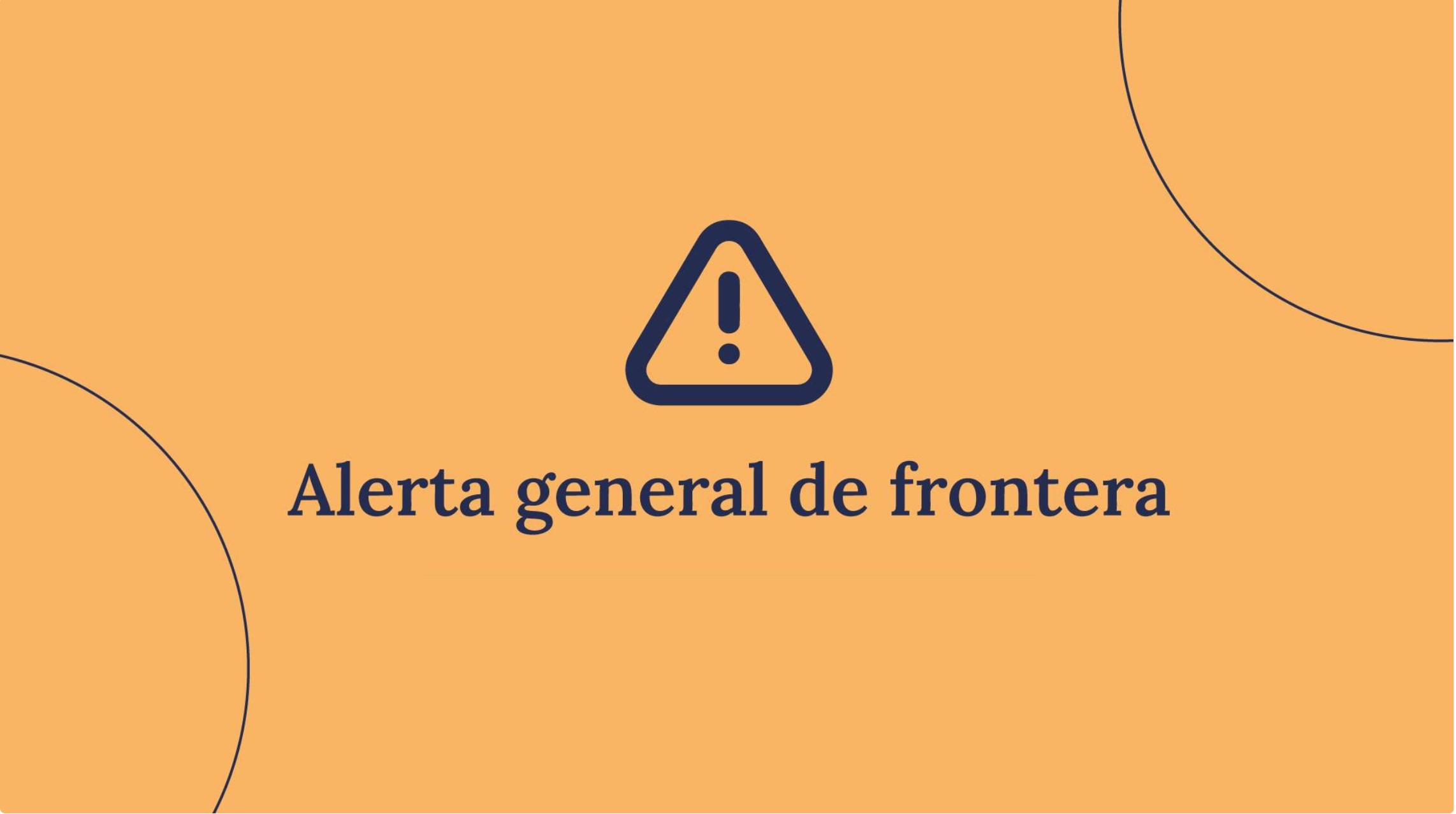 Comunicado importante sobre el Paso Internacional Sistema Cristo Redentor