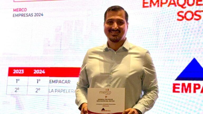 Empacar mantiene su ascenso en el ranking Merco y lidera su sector por tercer año consecutivo