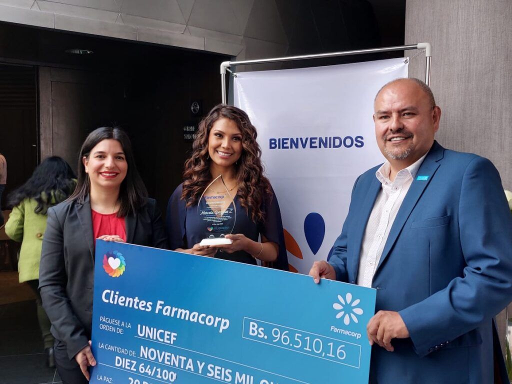 Farmacorp entrega donación a UNICEF y anuncia apoyo al Hogar San Ramón en 2025