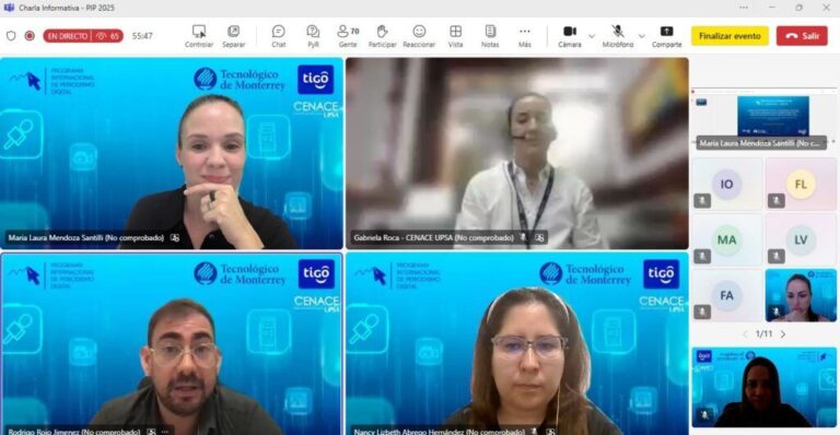 Nueva edición: el Programa Internacional de Periodismo Digital inicia su 4ta versión