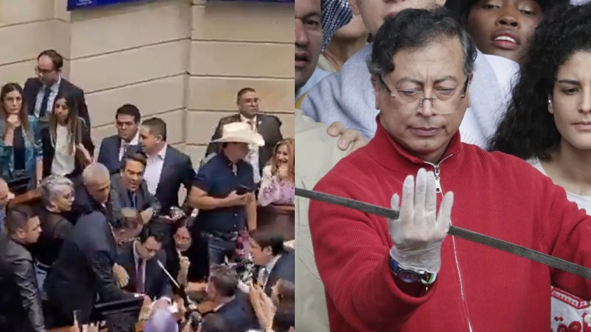 Caos en el Senado de Colombia: Petro dice que «hubo fraude» y llama a protestas en las calles