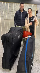 La aventura ciclista en Nueva York de Juana Viale y su hermano Nacho que terminó con accidente: «Lo di todo»