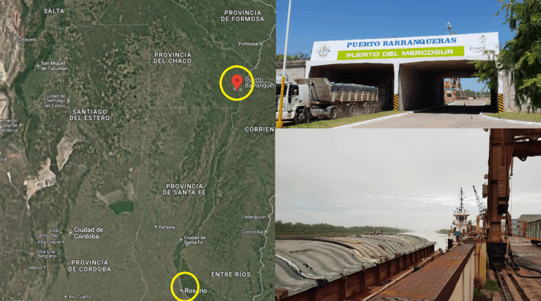 La desregulación fluvial crea las condiciones para que los costos de transporte de granos en el norte argentino disminuyan de manera significativa