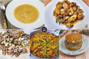 Menú semanal del 19 al 25 de Mayo. Semana de recetas sanas y ligeras
