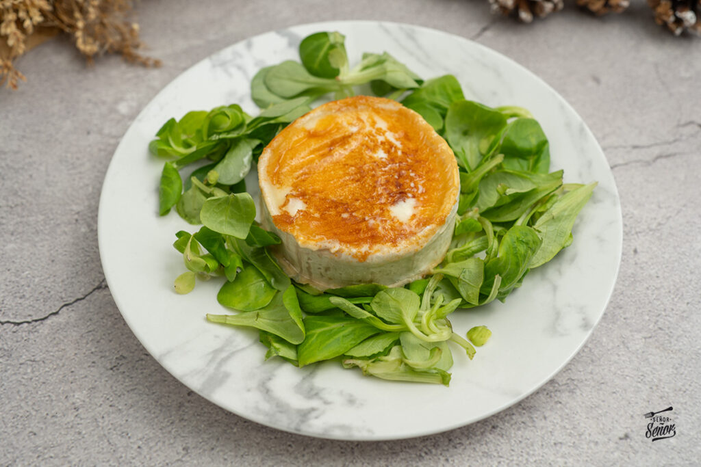 Queso de cabra a la plancha. Receta tradicional
