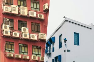 Con el consumo eléctrico disparado por el aire acondicionado, Singapur ha tenido una idea: edificios que «sudan»