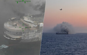 El carguero Midas tenía una misión: llevar coches de China a México. Se hundió con 3.000 vehículos a bordo tras incendiarse