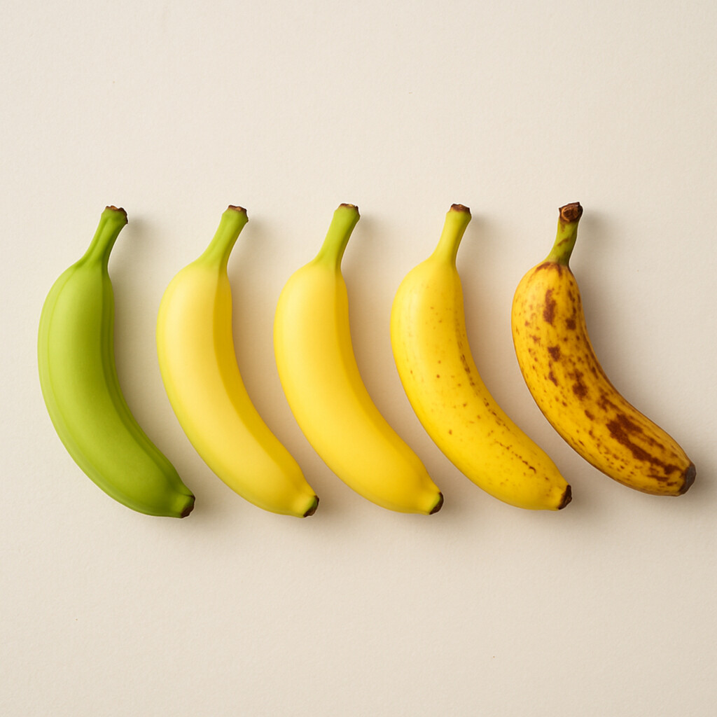 Dime de qué color es tu plátano y te diré para qué sirve: la importancia del punto de maduración a nivel nutritivo