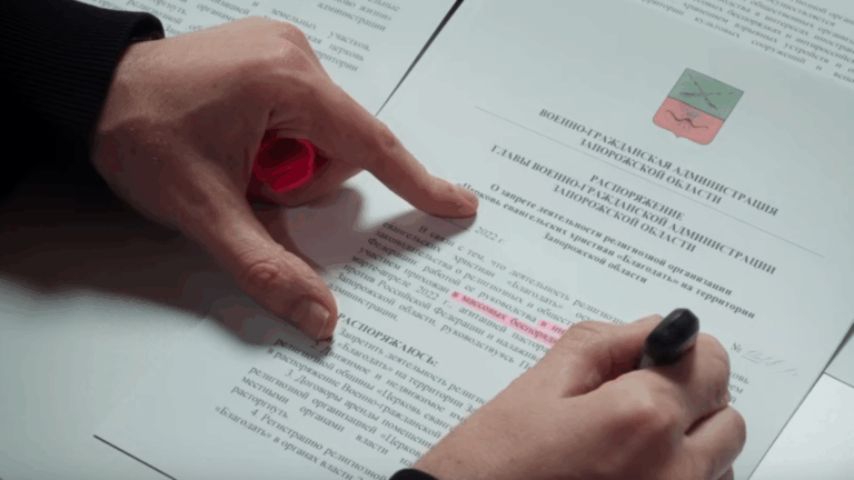 Cómo la ocupación rusa señala a las iglesias como principal amenaza