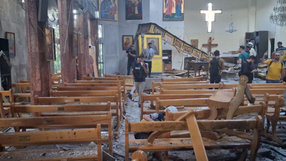 Un atentado en una iglesia en Damasco deja 25 muertos y más de 60 heridos