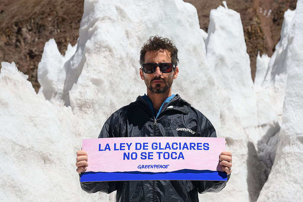 URGENTE: ¡No sacrifiquen la Ley de Glaciares! El agua no se negocia ni se entrega.