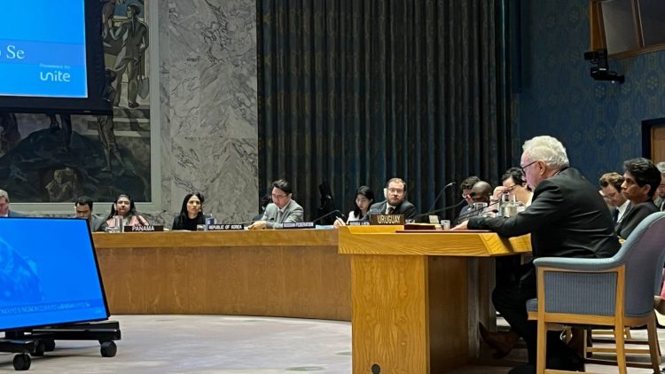 Lubetkin ante la ONU llamó a prevenir conflictos y reformar la arquitectura financiera internacional