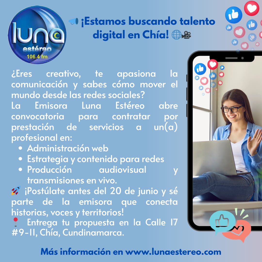 Convocatoria contratación administrador página web y redes sociales Convocatoria contratación administrador página web y redes sociales