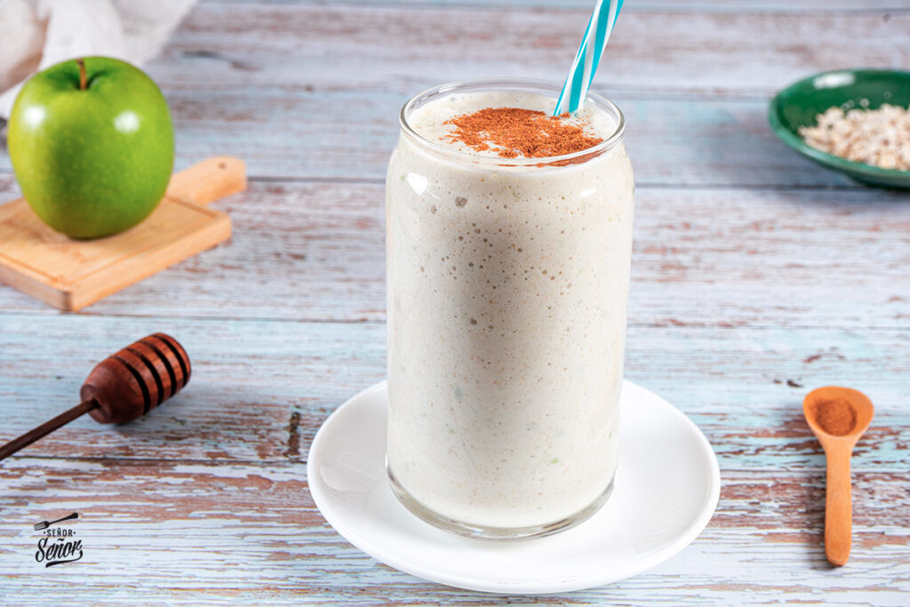 Batido de manzana. Receta sana y deliciosa