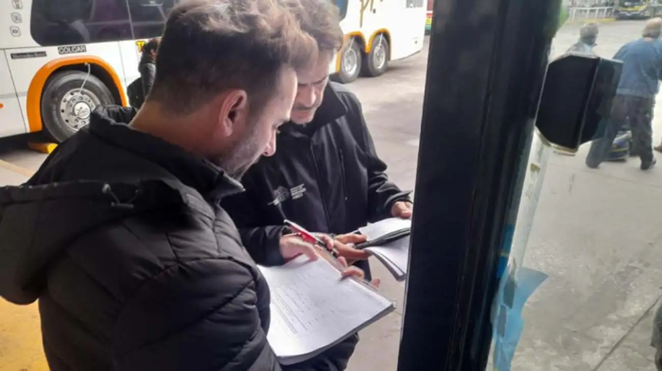 El 22% de los colectivos inspeccionados fueron infraccionados