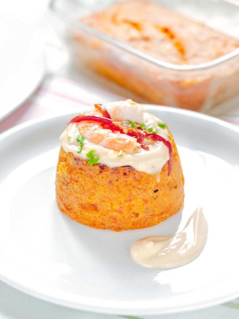 Pastel de merluza en microondas