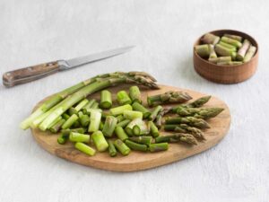 Arroz con espárragos trigueros