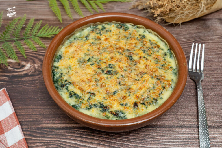 Espinacas a la crema. Receta fácil y casera