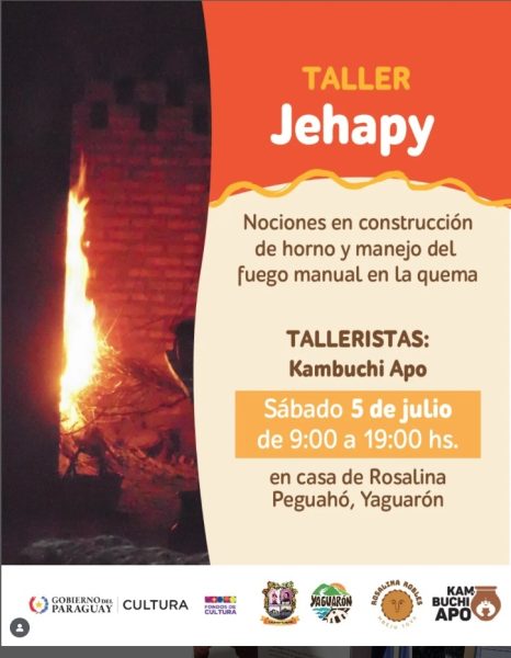 Talleres comunitarios en homenaje a ceramista paraguaya