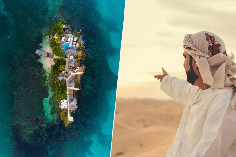 Una influencer quería tomar el sol en bikini en Dubái. Su marido hizo lo más lógico entre millonarios, comprarle una isla