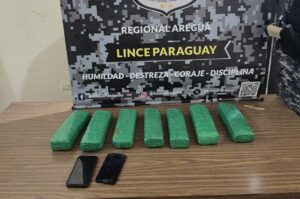 Dos aprehendidos con supuesta marihuana en Luque