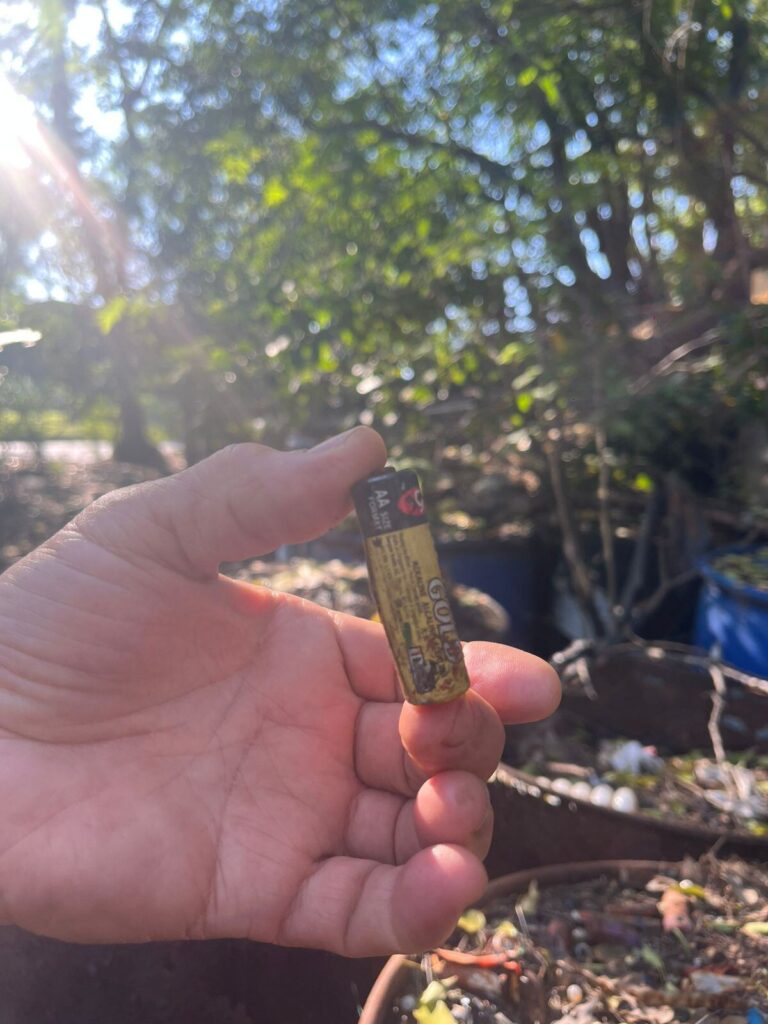 Ambientalista denuncia abandono de tambores con pilas en Lambaré