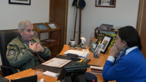 Brigadier general Isaac: “Soy muy respetuoso con las Fuerzas Armadas, sus autoridades y su misión”