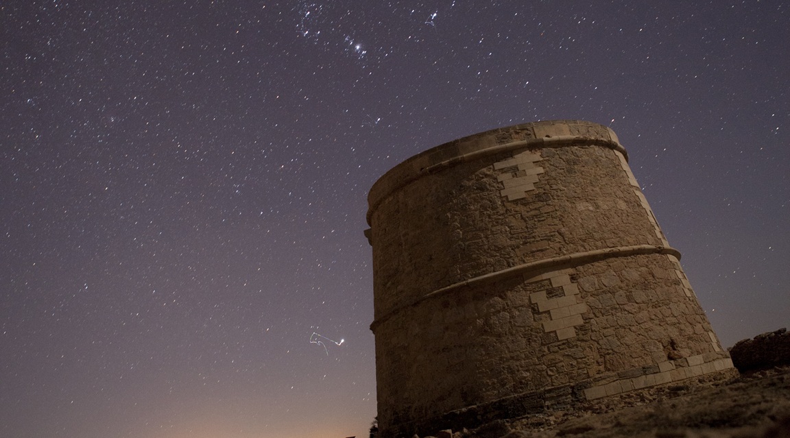 Las perseidas desde Formentera