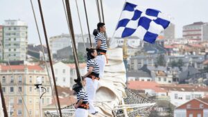 La fragata ARA “Libertad” se despidió de España