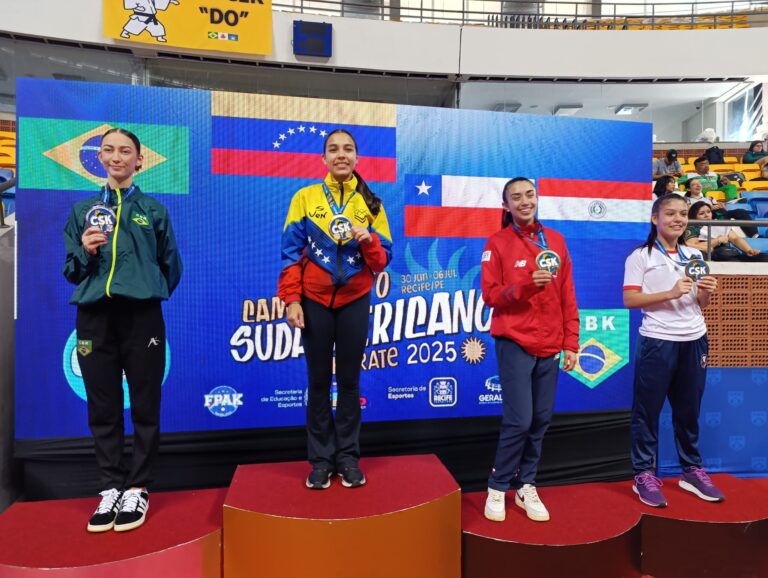 Katherine Loyo: Oro histórico para Venezuela en el Campeonato Suramericano de Kárate