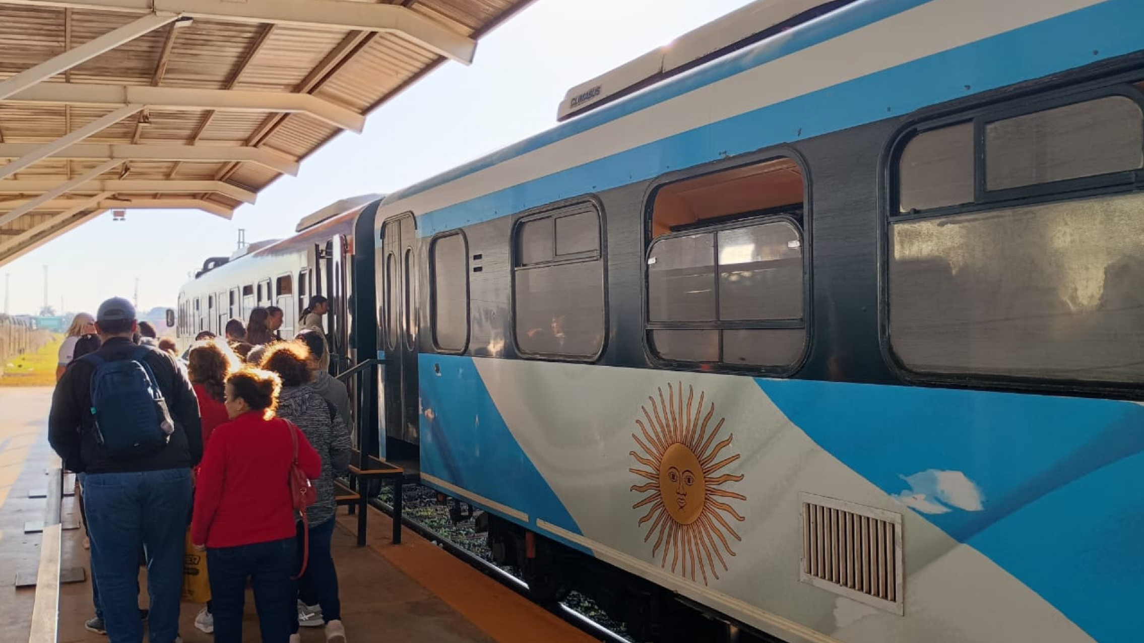 Migraciones unifica el control migratorio del tren internacional en Posadas