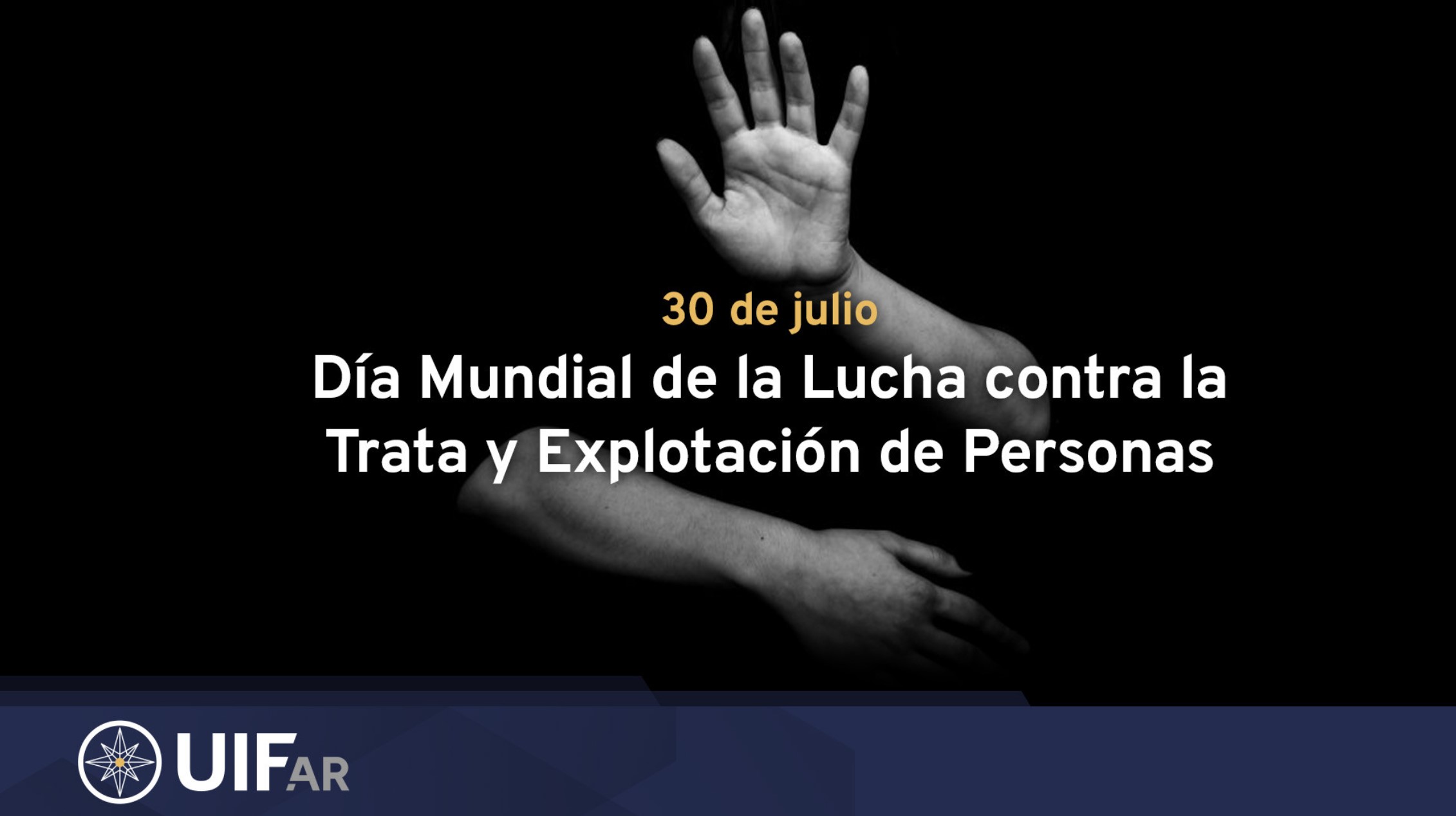 Día Mundial de la Lucha contra la Trata y Explotación de Personas Día Mundial de la Lucha contra la Trata y Explotación de Personas