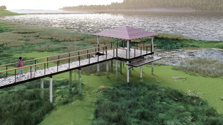 SENATUR IMPULSA EL TURISMO EN ÑEEMBUCÚ CON LA CONSTRUCCIÓN DE UN MUELLE TURÍSTICO EN HUMAITÁ